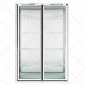 Дверь из закаленного изолированного стекла с тройным остеклением для холодильной камеры